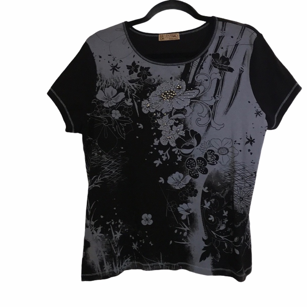 EUC Blue Canyon Graphic Top Women’s 2X